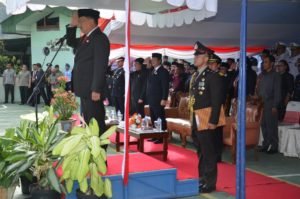 Gubernur Olly Dondokambey sebagai Inspektur Upcara di Lapas Kelas IIA Manado