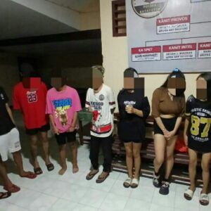 9 Remaja Yang Meresahkan Warga, diamankan Polsek Ratatotok