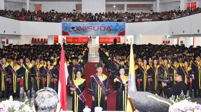Rektor Sompie: Wisudawan UNSRAT 2026 Harus Jadi  Pencipta Peluang