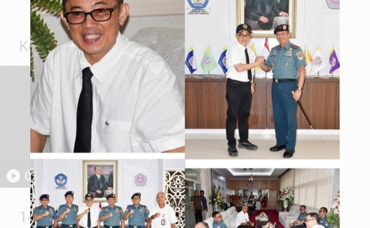 Rektor UNSRAT Terima Kunjungan Kehormatan DANKODAERAL VIII