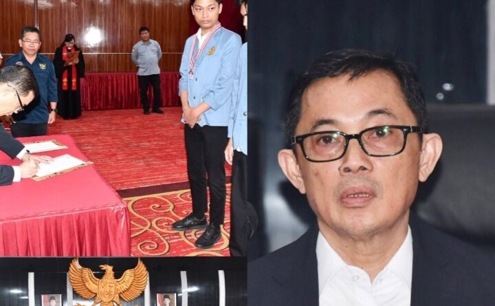 Lantik BEM UNSRAT,  Rektor Tekankan  Kepemimpinan Berintegritas